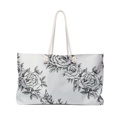 Midnight Rose Sketch Weekender Bag
