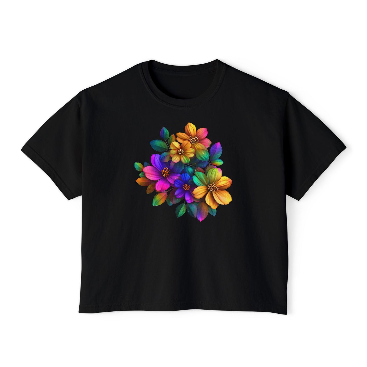 Burst of Bloom Women's Boxy Tee