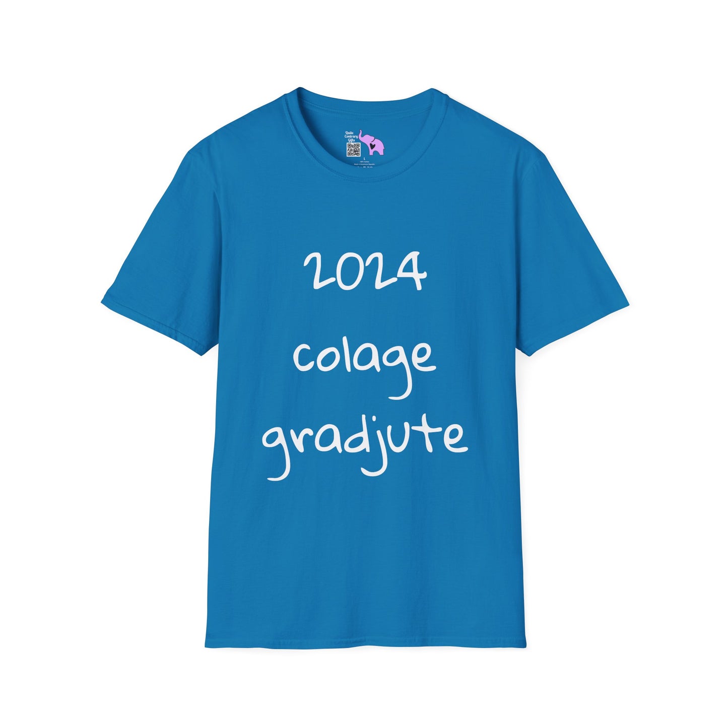 Colage Gradjute Unisex Softstyle T-Shirt