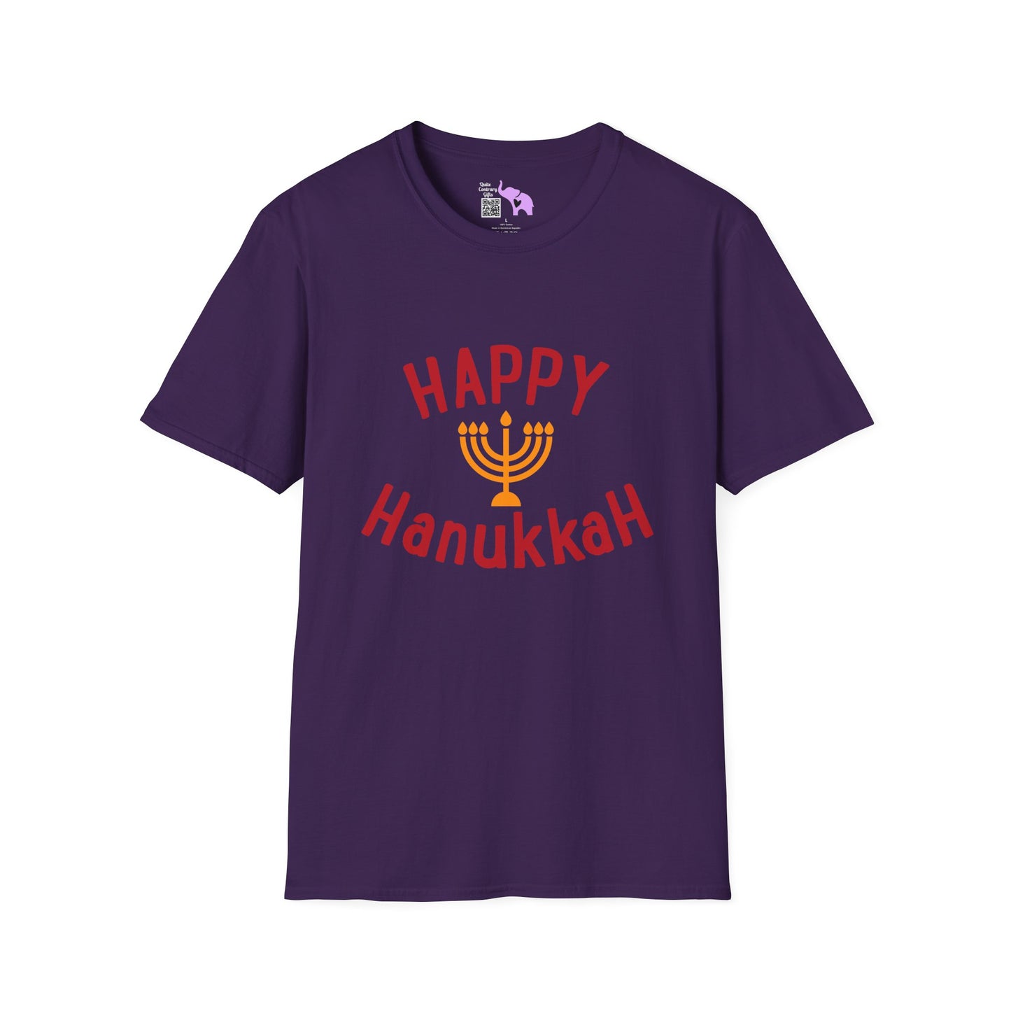 Happy Hanukkah Adult T-shirt