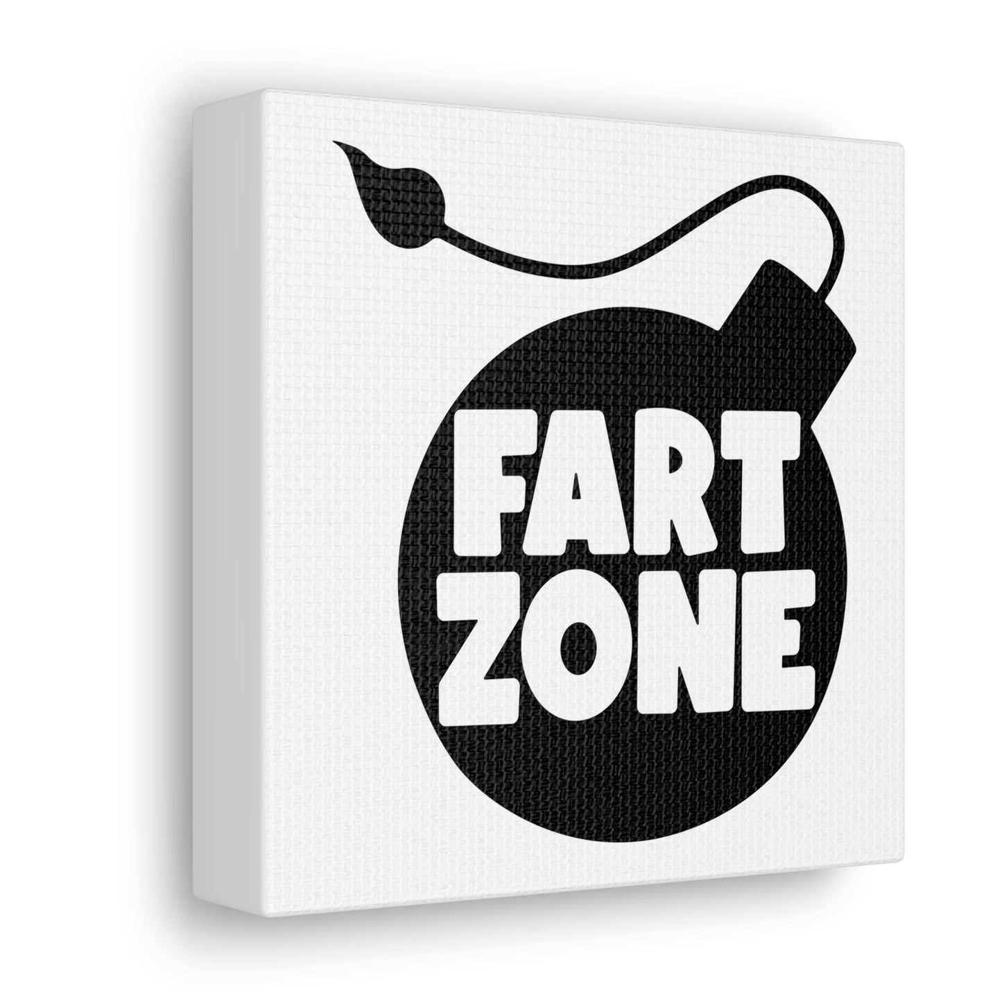 Fart Zone Canvas Square Wraps w/o Frame