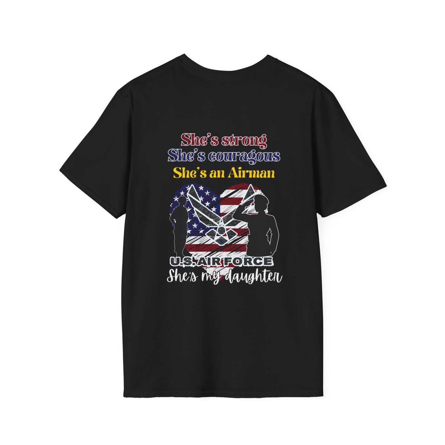 Proud Mom of US Navy Airman Daughter T-shirt