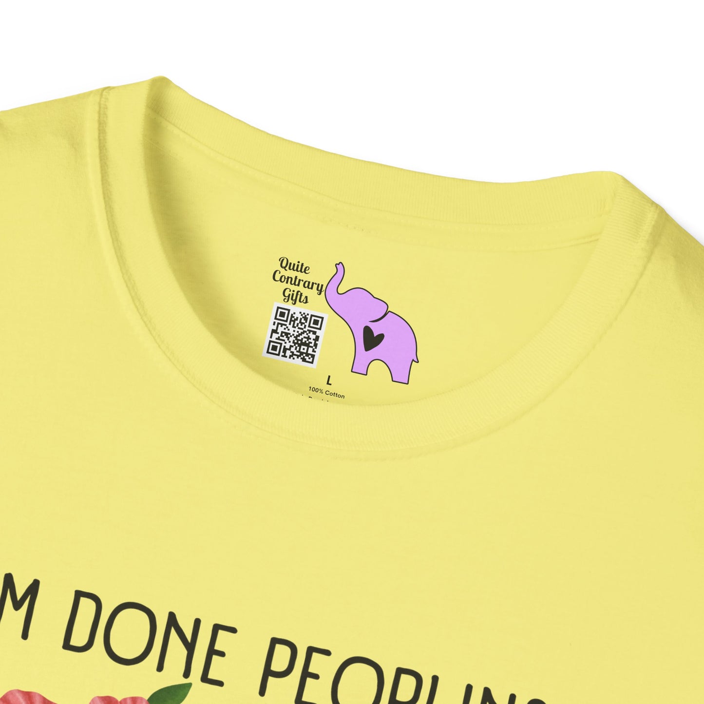 I'm Done Peopling Where Are My Books T-shirt