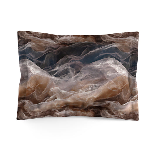 Dawnveil Sheer & Lace Microfiber Pillow Sham