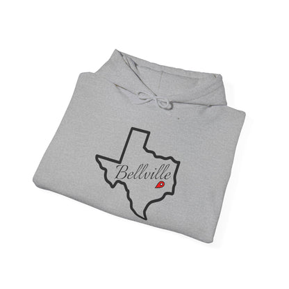 Bellville Texas Adult Heavy Blend™ Hooded Sweatshirt