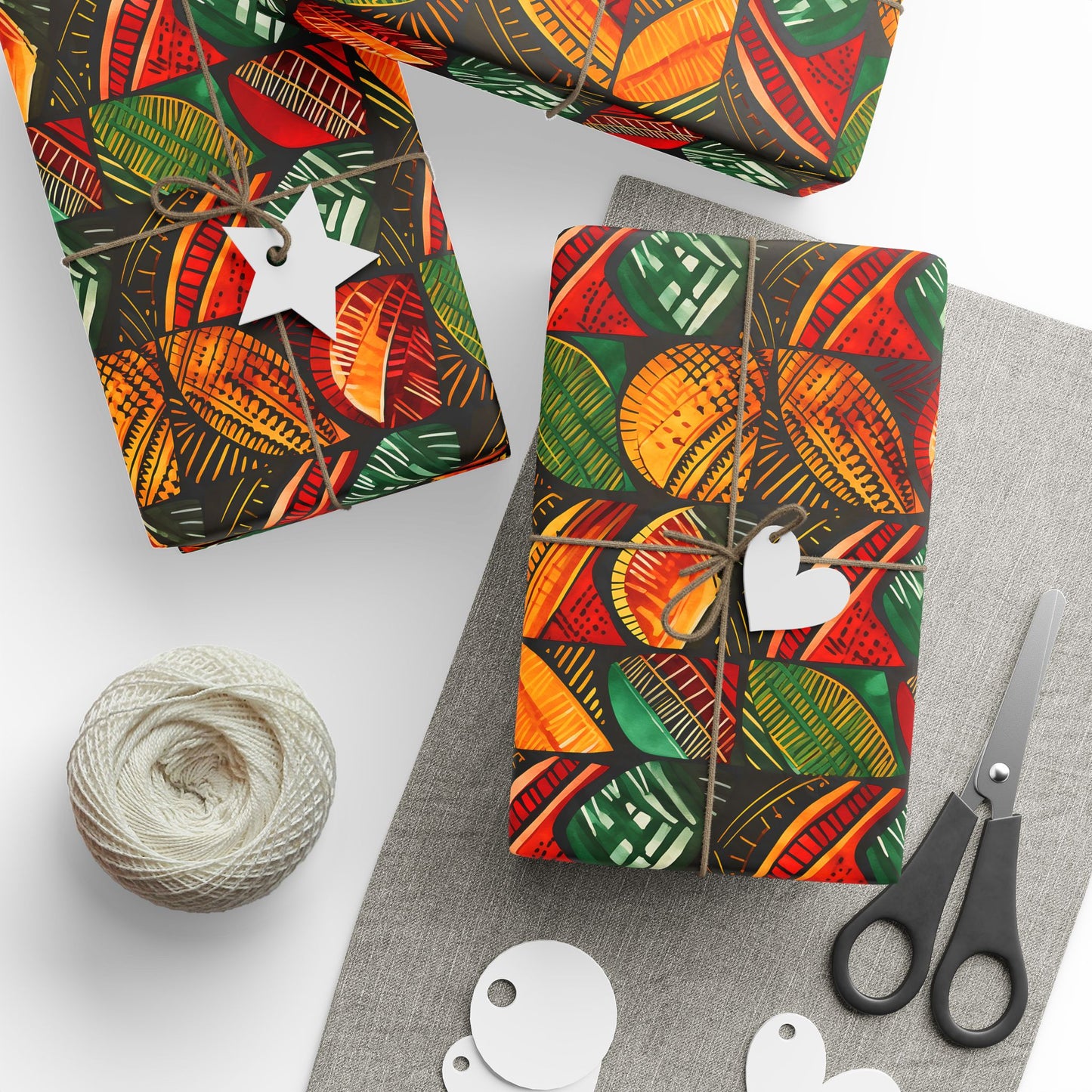 Collective Harmony Kwanzaa Wrapping Paper