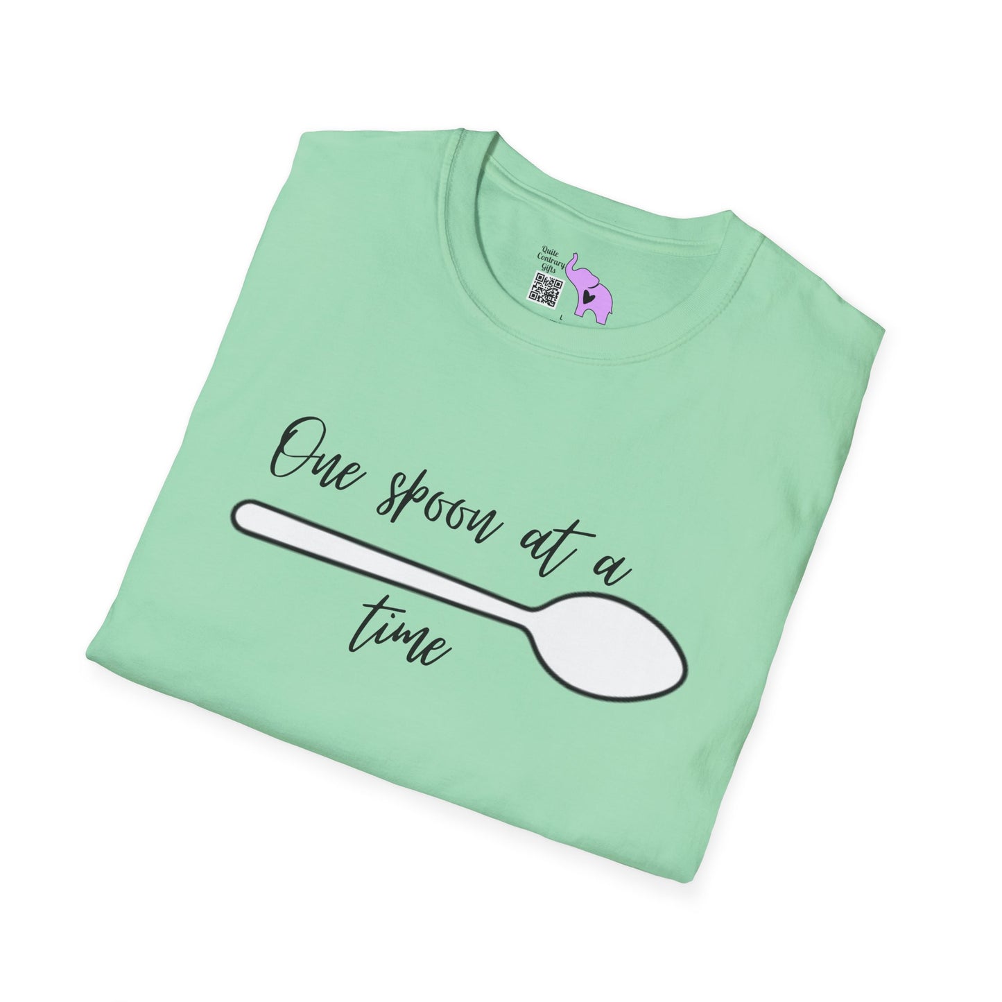 One Spoon At A Time Adult T-shirt