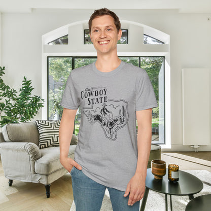 Texas The Cowboy State Adult T-shirt