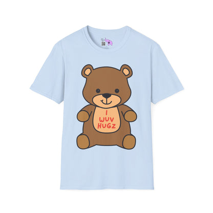 I Wuv Hugz (Supernatural) Adult T-shirt