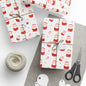 Holly Jolly Santas Wrapping Paper