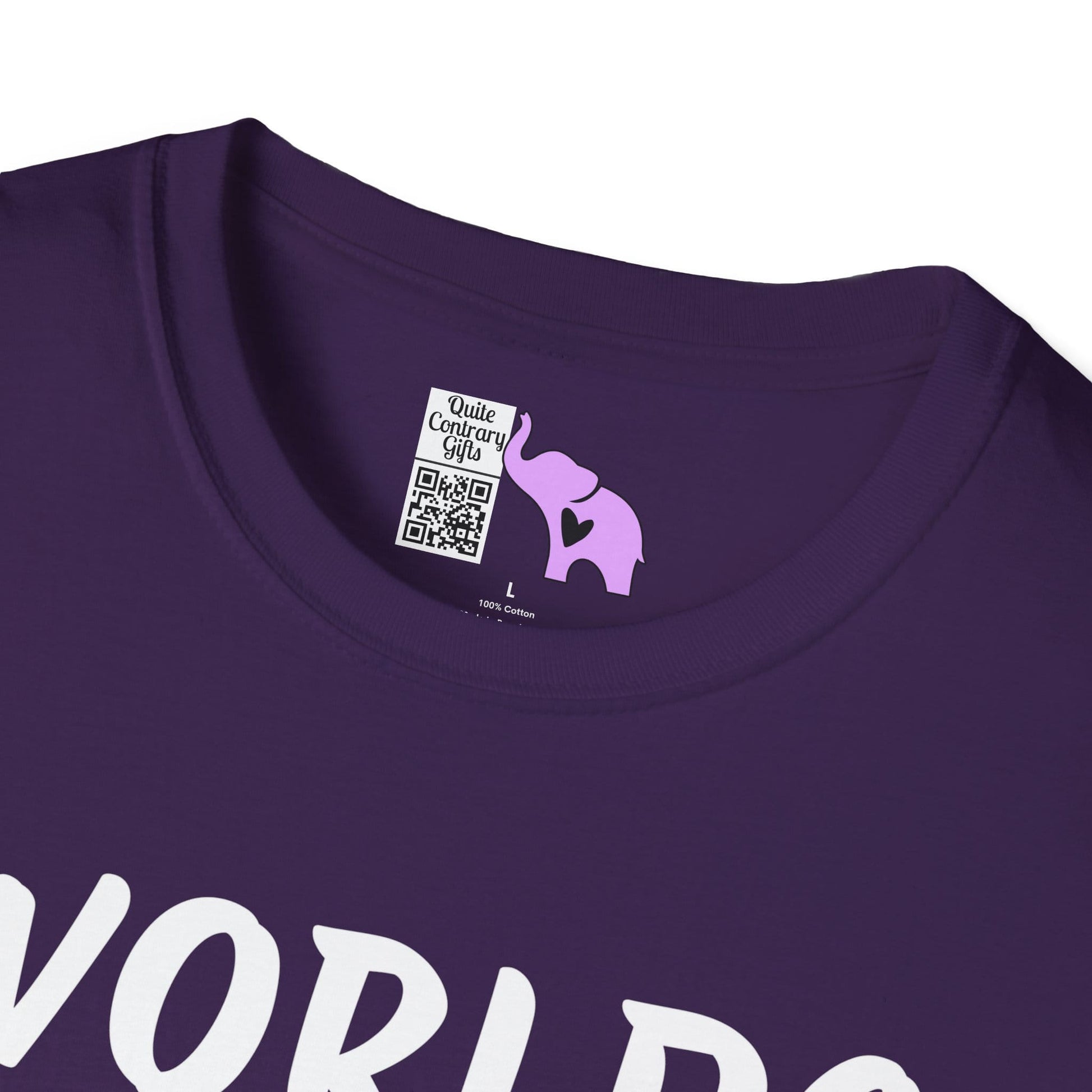 Worlds Okayest Dog Mom Adult T-shirt
