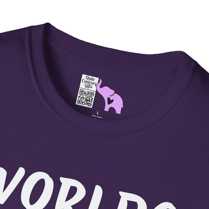 Worlds Okayest Dog Mom Adult T-shirt