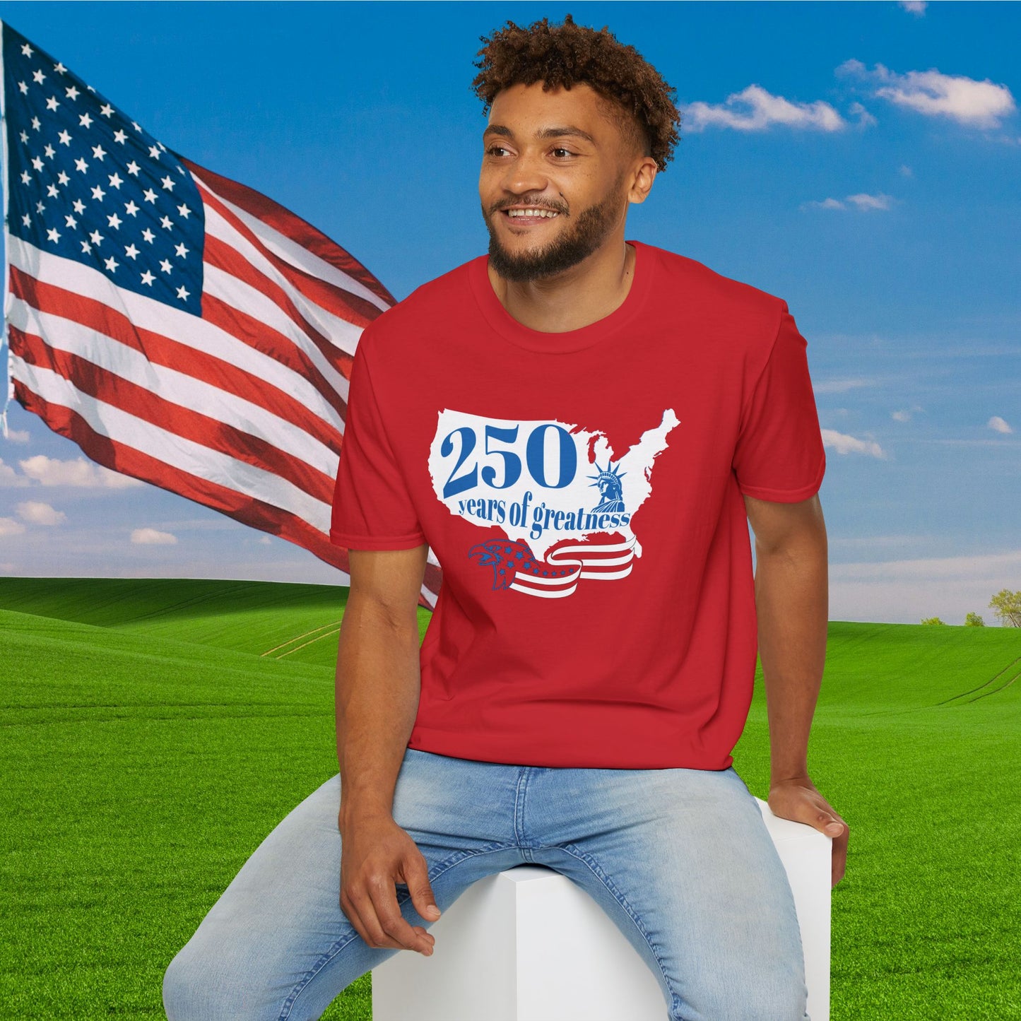 250 Years of Greatness Adult T-shirt