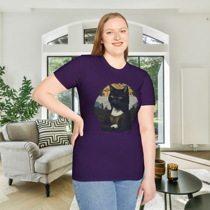 Meow Lisa Adult T-shirt