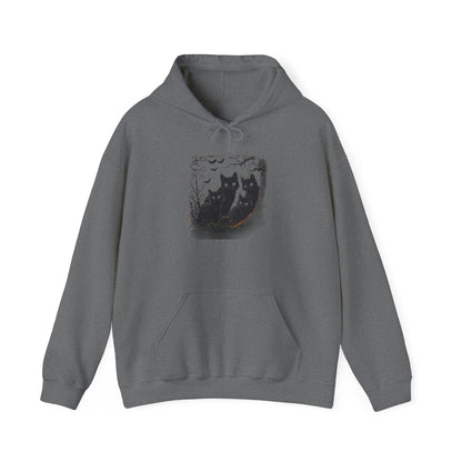 Black Cats Heavy Blend™ Hooded Sweatshirt