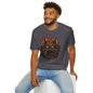 Creepy Black Cat T-shirt