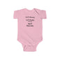50% Mommy 50% Daddy 100% Adored Infant Fine Jersey Bodysuit