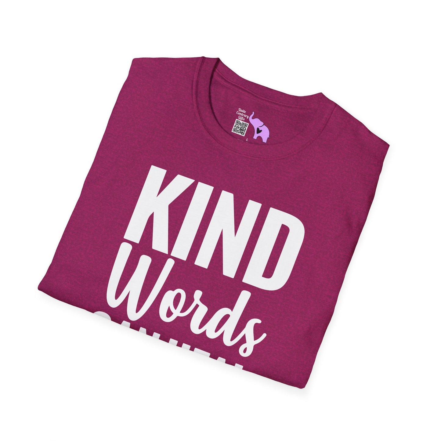 Kind Words Can Heal Deep Wounds Adult T-shirt