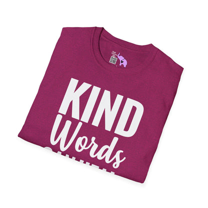 Kind Words Can Heal Deep Wounds Adult T-shirt