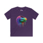 Colorful Dinosaur Youth Softstyle Tee