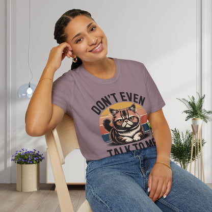 Don't Even Talk To Me (Grumpy Cat) Adult T-shirt