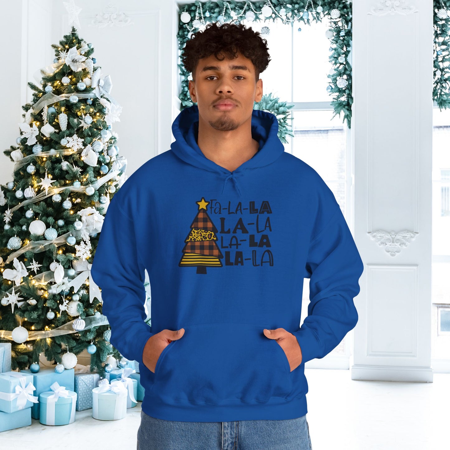 Fa-La-La-La-La-La-La-La-La Adult Heavy Blend™ Hoodie