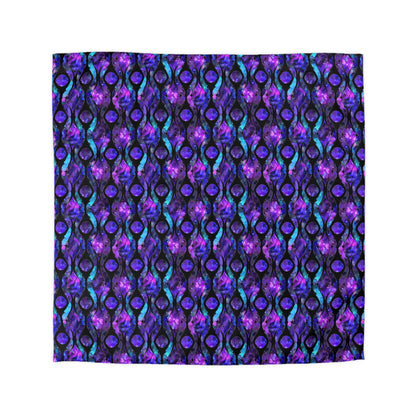 Celestial Glass Microfiber Duvet Cover