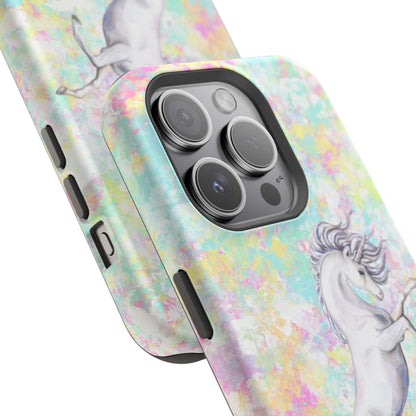 Pastel Pegasus MagSafe® Compatible Tough Case for iPhone