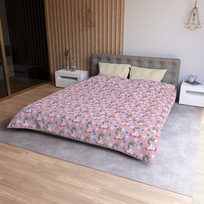 Twinkle Toes Unicorns Microfiber Duvet Cover
