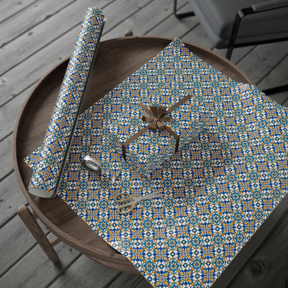Talavera Sunburst Wrapping Paper