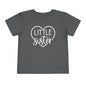 Little Sister (Heart) Toddler Tee