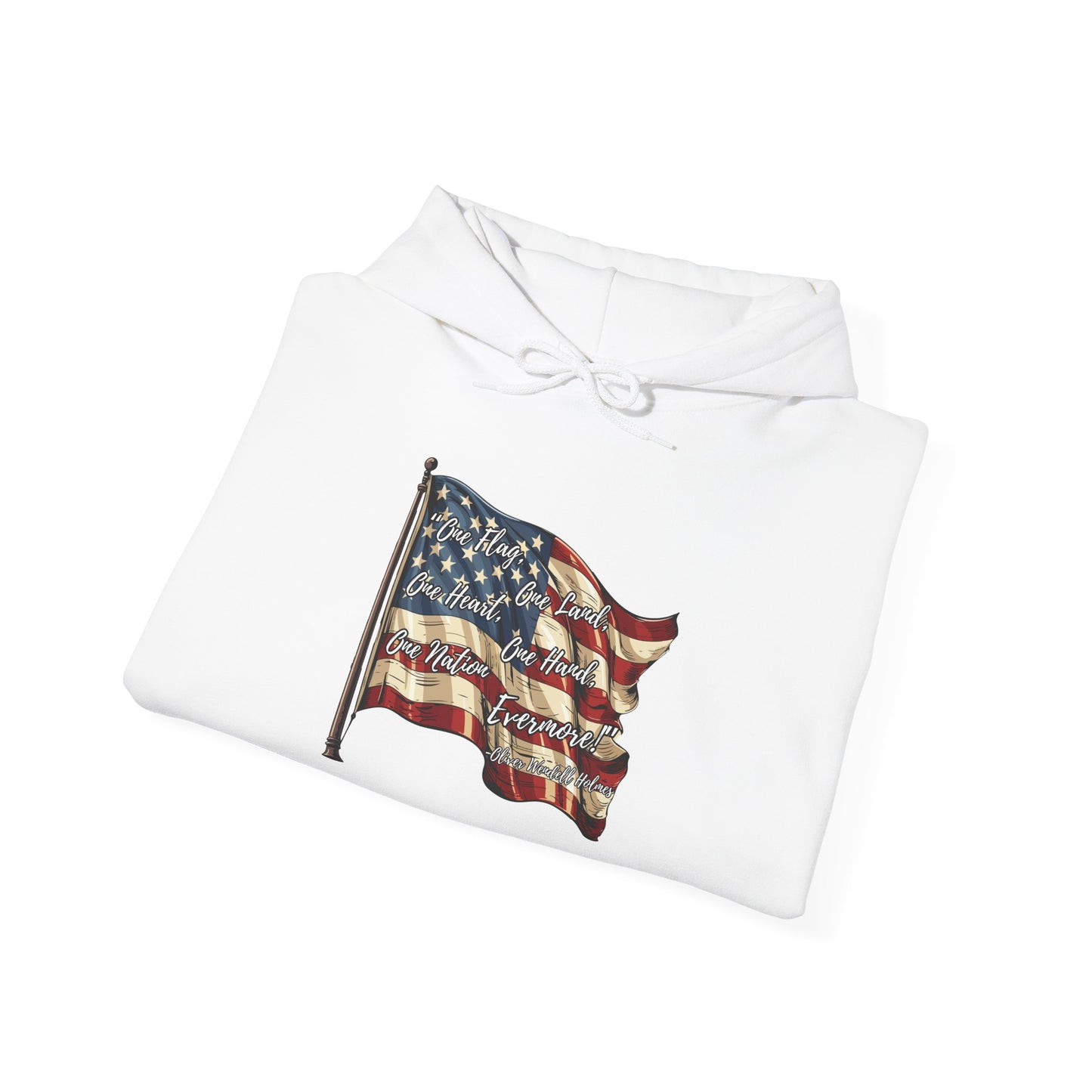 One Flag One Land One Nation Evermore Heavy Blend™ Hooded Sweatshirt