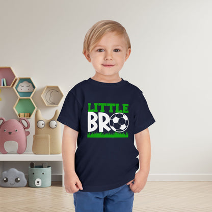 Little Bro (Soccer Ball) Toddler Tee