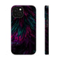 Pink Orchid Feathers MagSafe® Compatible Tough Case for iPhone