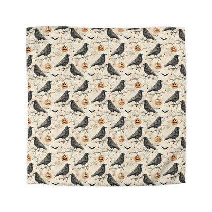 Crow & Gourd Microfiber Duvet Cover