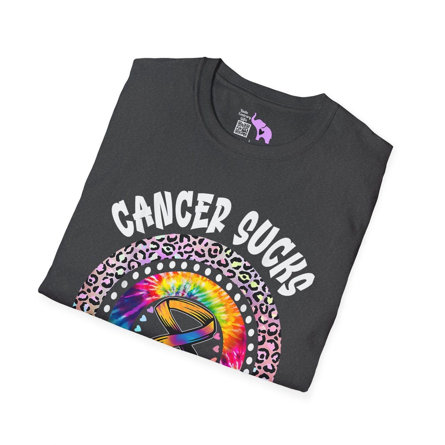 Fight Cancer in All Colors 18 Adult T-shirt
