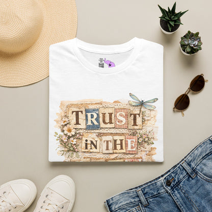 ""Trust In The Lord (Lace Collage) Adult T-shirt