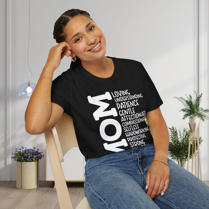 Mom Description Adult T-shirt