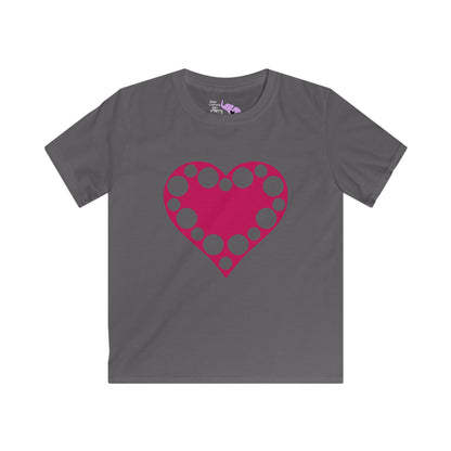 Heart 9 Youth Softstyle Tee