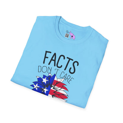 Facts Don't Care About Your Feelings American Flag T-shirt