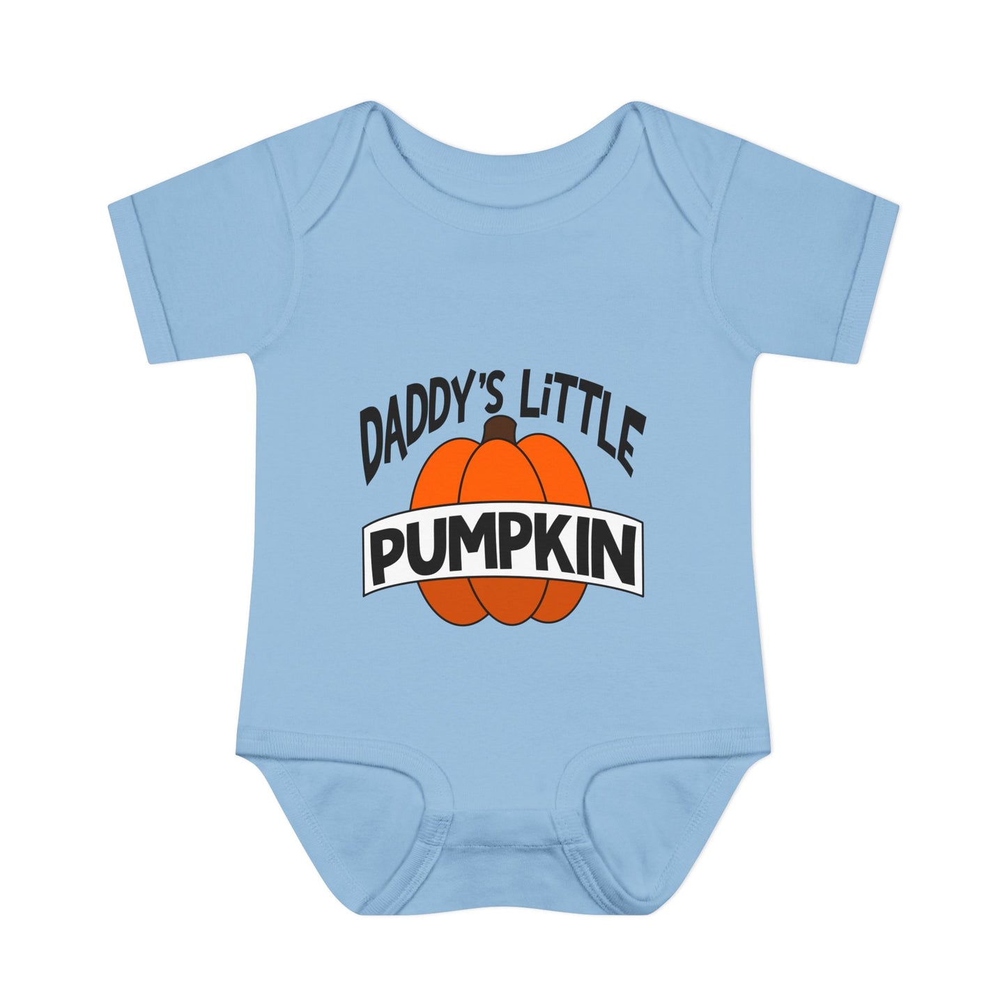 Daddy's Little Pumpkin Infant Baby Rib Bodysuit
