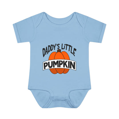 Daddy's Little Pumpkin Infant Baby Rib Bodysuit