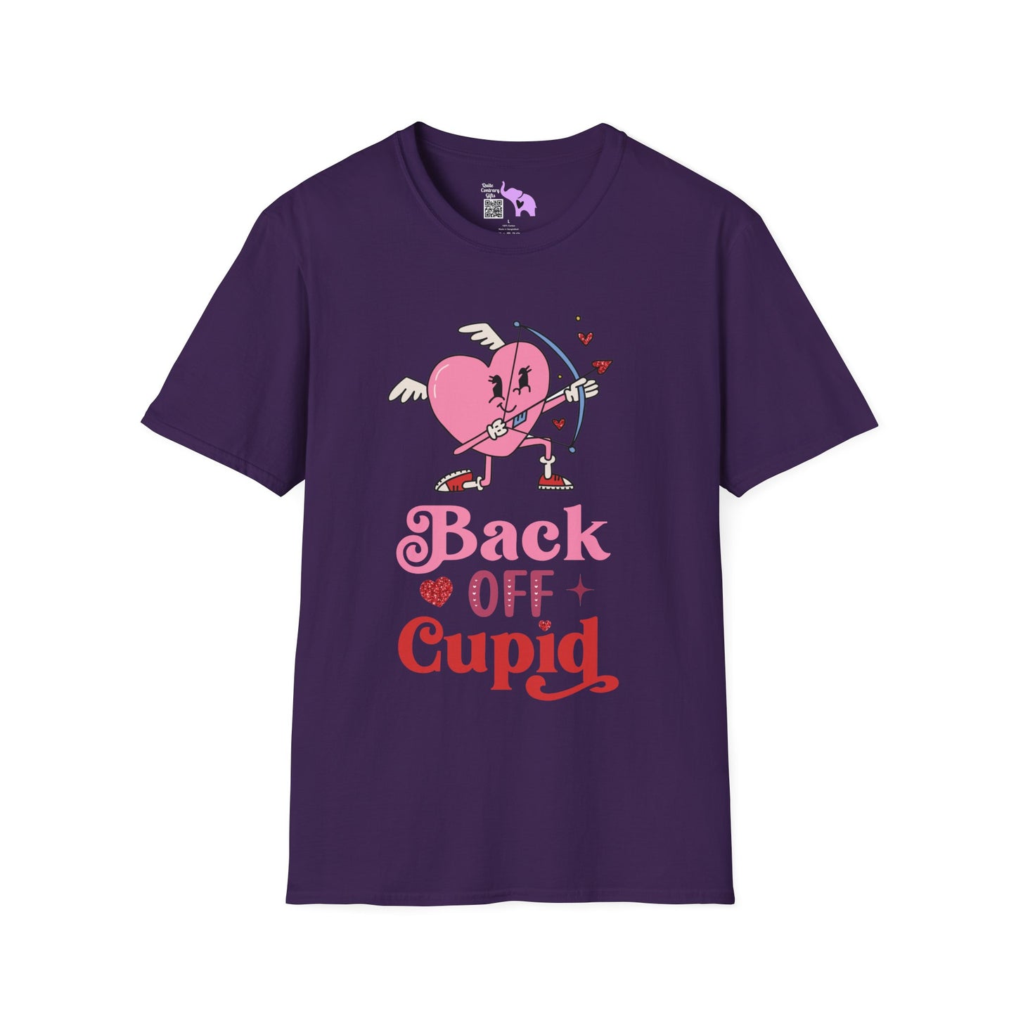 Back Off Cupid Adult T-shirt