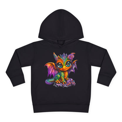 Colorful Baby Dragon Toddler Hoodie
