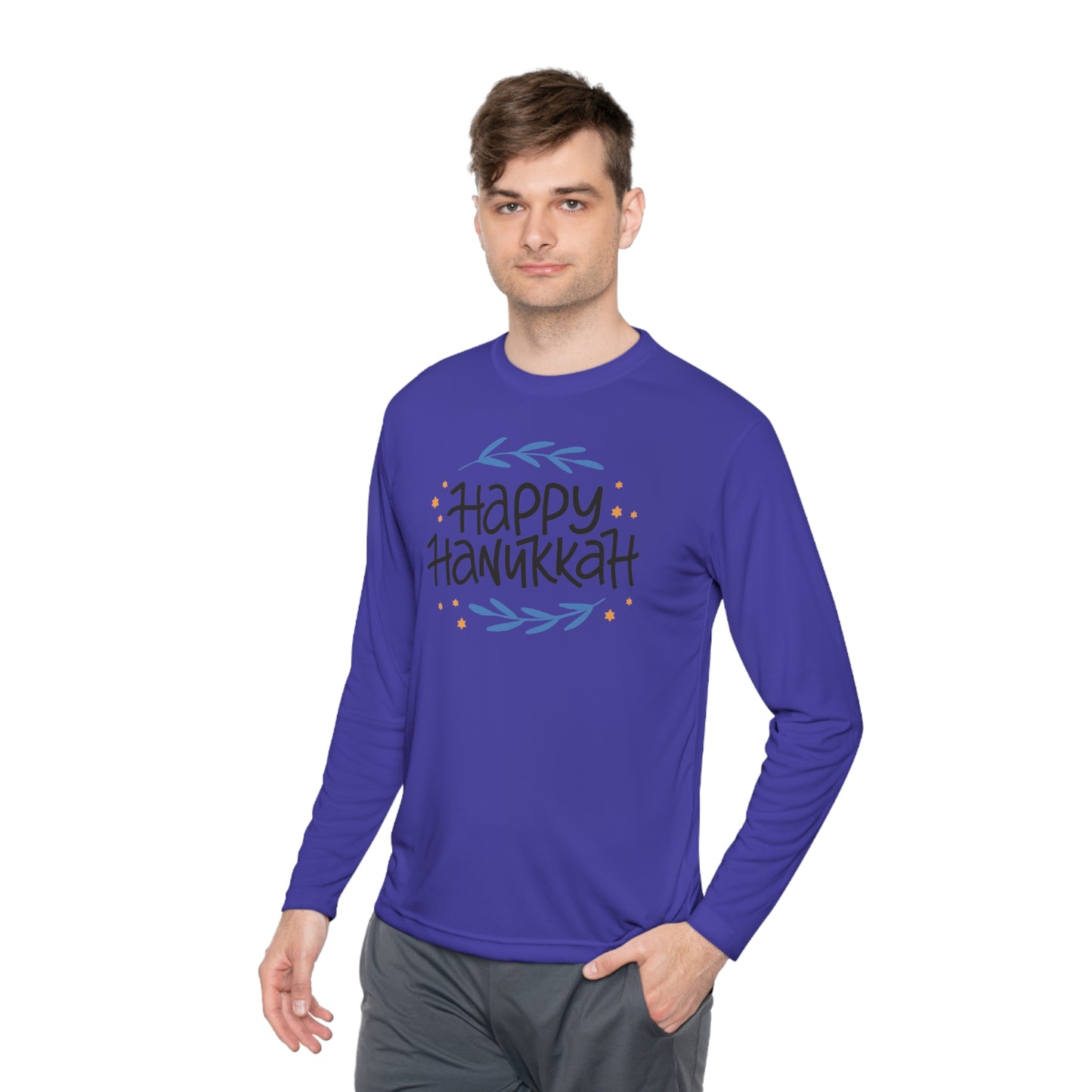 Happy Hanukkah 2 Adult Long Sleeve Tee