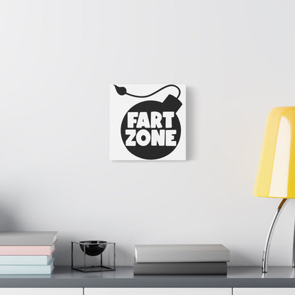 Fart Zone Canvas Art
