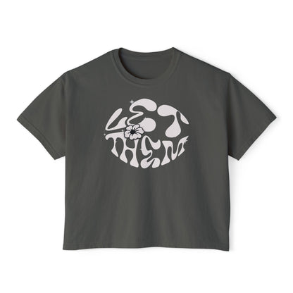 Let Them Women's Boxy Tee