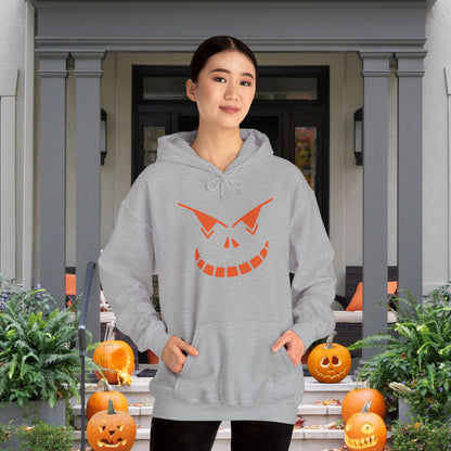 Spooky Jack-O-Lantern Heavy Blend™ Hooded Sweatshirt