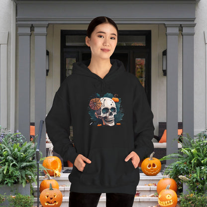 Colorful Skull Heavy Blend™ Hooded Sweatshirt