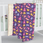 Axolotl Adventures Sherpa Fleece Blanket